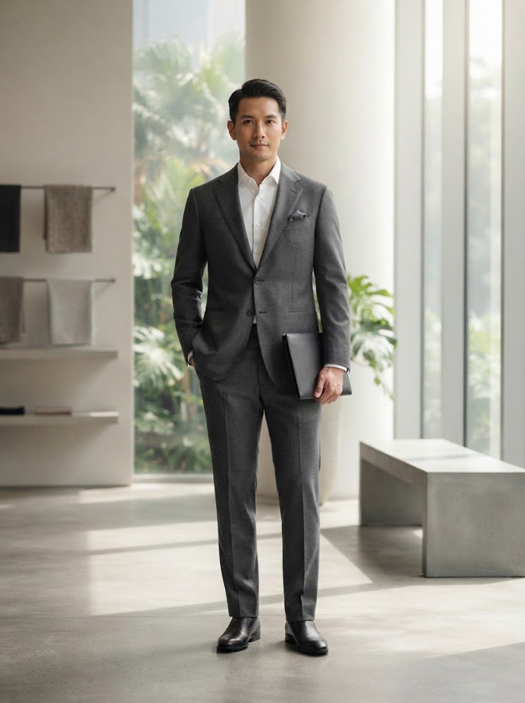 Hero tailored look